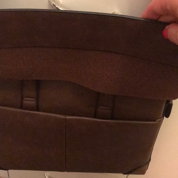 Brown laptop bag - Picture 3 of 6